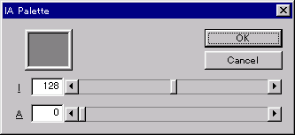 16bit IA Color Setting dialog