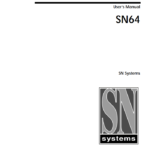 SN Systems User Manual - 1998